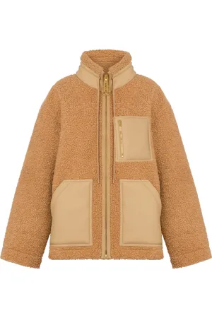 Moschino Chamarra texturiada con cuello alzado