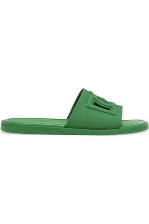 Dolce & Gabbana Flip flops con logo en relieve y aberturas
