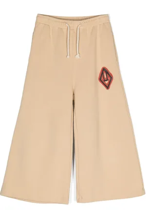 The Animals Observatory Pantalones acampanados con logo estampado