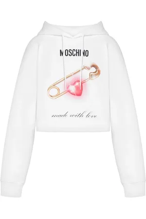 Moschino Hoodie con corazón estampado