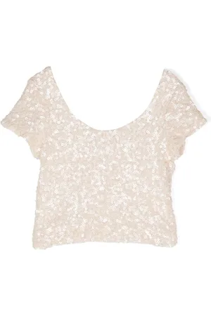 The Animals Observatory Blusa bordada con lentejuelas
