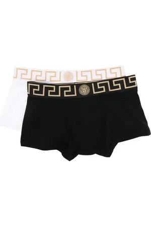 VERSACE Pack de dos bóxeres con motivo Greca en la pretina