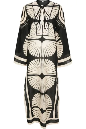 JOHANNA ORTIZ Vestido midi Natural Wisdom