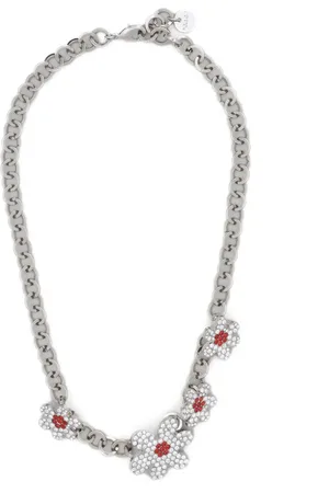 Marni Collar de cadena con dije floral