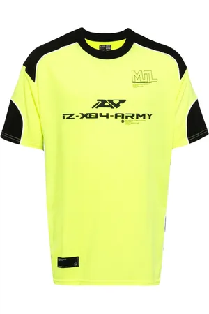 Izzue Playera con estampado gráfico en contraste