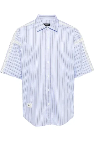 FIVE CM Playera con rayas estampadas y detalle bordado