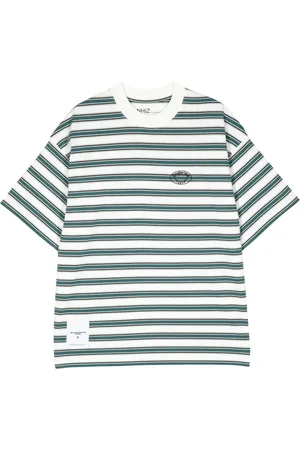 Izzue Playera a rayas con logo
