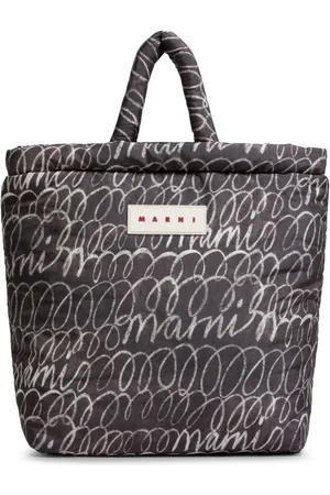 Marni Tote con parche del logo