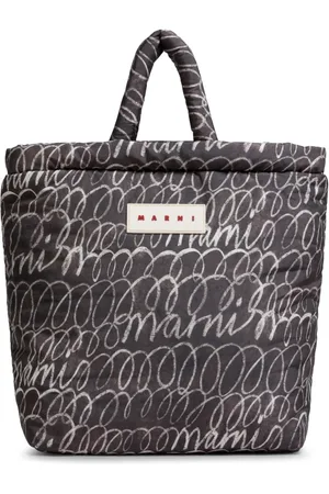 Marni Tote con parche del logo