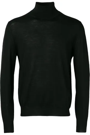 CANALI Roll-neck fitted sweater