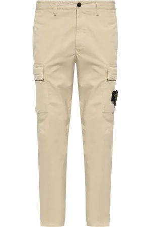 Stone Island Pantalones cargo con tiro bajo