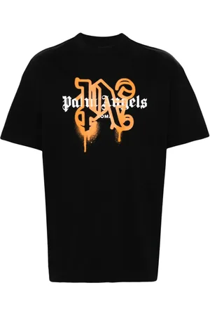 Palm Angels Playera con logo estampado