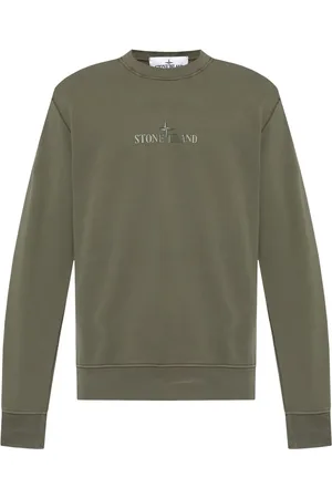 Stone Island Sudadera con logo estampado