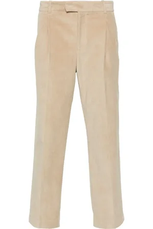 Drôle de Monsieur Pantalones de pana con pinzas