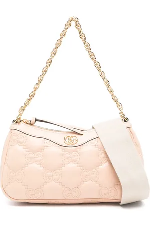 Gucci Bolsa de hombro matelassé con motivo GG