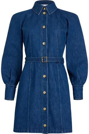 Patou Vestido camisero de mezclilla