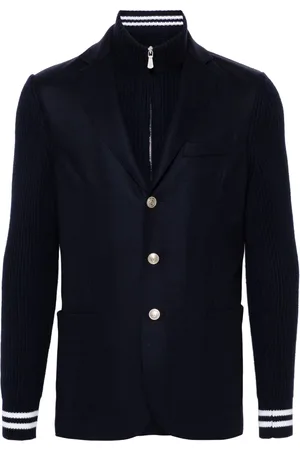 ELEVENTY Blazer a capas con botones