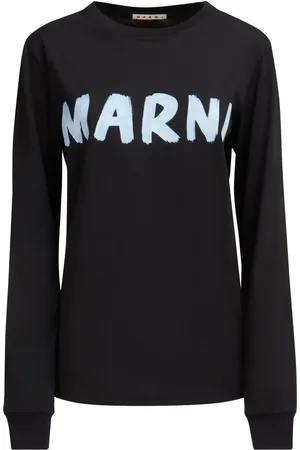 Marni Playera con logo estampado