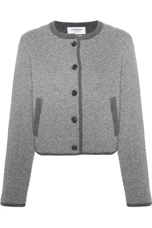 Thom Browne Cárdigan de tejido 3D