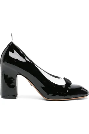 Thom Browne Zapatillas de charol con tacón de 90mm