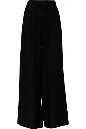 tout a coup Pantalones anchos con tiro alto