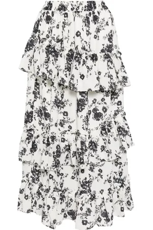 B+AB Falda con estampado floral