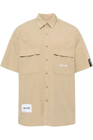 Izzue Camisa estilo cargo manga corta