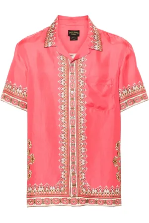Camilla Camisa de seda Shell Games
