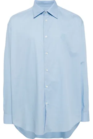 Bally Camisa con dobladillo curvo