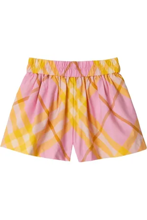 Burberry Shorts con motivo de cuadros