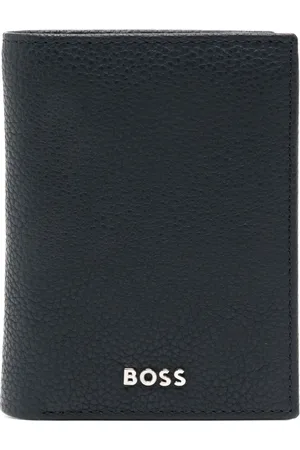 HUGO BOSS Cartera con placa del logo