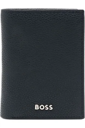 HUGO BOSS Cartera con placa del logo