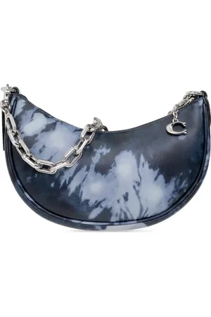 Coach Bolsa de hombro con estampado tie-dye