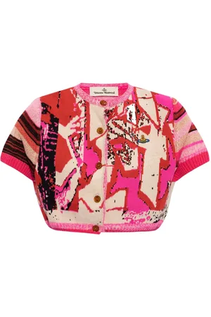 Vivienne Westwood Cárdigan corto Graffiti