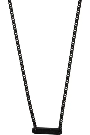 Palm Angels Collar con placa del logo