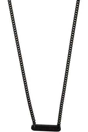 Palm Angels Collar con placa del logo