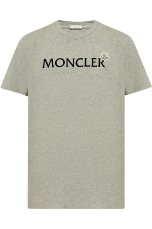 Moncler Playera con logo afelpado