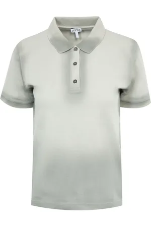 Loewe Playera tipo polo manga corta con efecto degradado