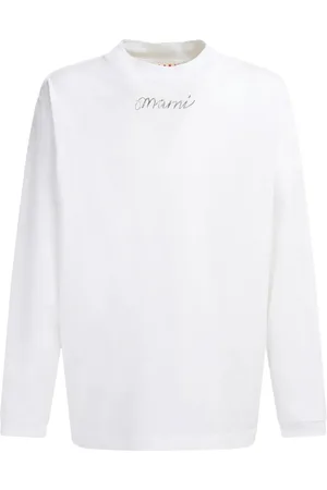 Marni Playera con logo estampado