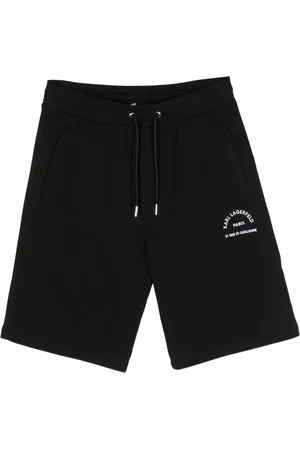 Karl Lagerfeld Shorts deportivos con logo bordado