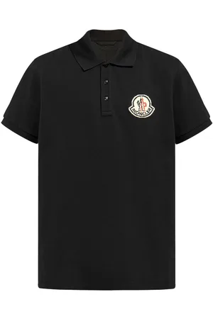 Moncler Playera tipo polo con logo bordado