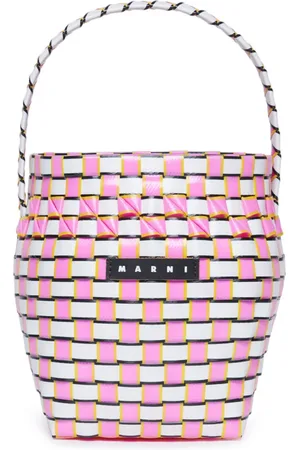 Marni Bolsa bucket con diseño entretejido