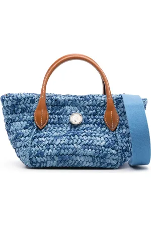 ERMANNO SCERVINO Tote de rafia con asa mini