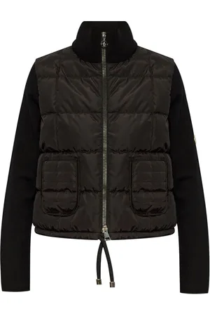 Moncler Chamarra capitonada con aplique del logo
