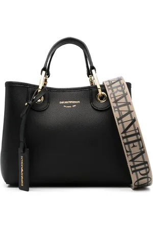 Emporio Armani Tote con logo en relieve
