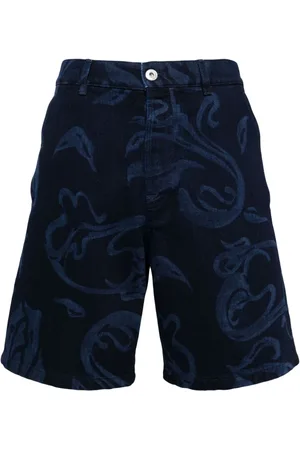 Lanvin Shorts de mezclilla con estampado floral