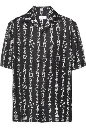 OFF-WHITE Camisa con cuadros estampados