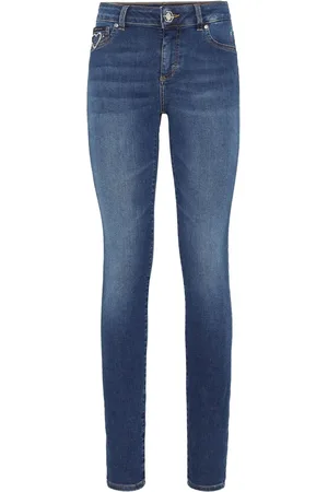 Philipp Plein Skinny jeans con apliques del logo
