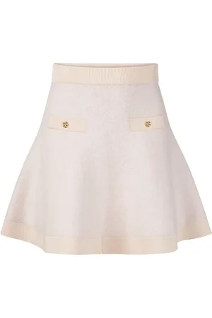 Nina Ricci Falda corta con diseño acampanado