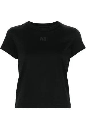 Alexander Wang Playera con logo estampado